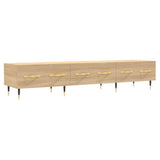 Mobile Porta TV Rovere Sonoma 150x36x30 cm in Legno truciolato