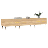 Mobile Porta TV Rovere Sonoma 150x36x30 cm in Legno truciolato