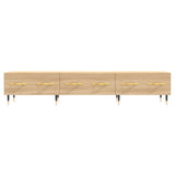 Mobile Porta TV Rovere Sonoma 150x36x30 cm in Legno truciolato