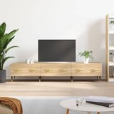 Mobile Porta TV Rovere Sonoma 150x36x30 cm in Legno truciolato