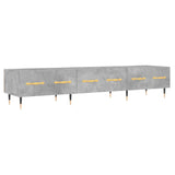 Mobile Porta TV Grigio Cemento 150x36x30 cm Legno truciolato