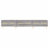 Mobile Porta TV Grigio Sonoma 150x36x30 cm in Legno truciolato
