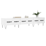 Mobile Porta TV Bianco 150x36x30 cm in Legno truciolato