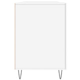 Scrivania Bianca 140x50x75 cm in Legno truciolato