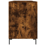 Scrivania Rovere Fumo 140x50x75 cm in Legno truciolato