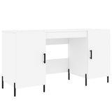 Scrivania Bianca 140x50x75 cm in Legno truciolato