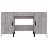 Scrivania Grigio Sonoma 140x50x75 cm in Legno truciolato