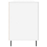 Scrivania Bianca 140x50x75 cm in Legno truciolato