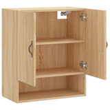 Armadietto a Muro Rovere Sonoma 60x31x70 cm Legno truciolato
