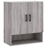 Armadietto a Muro Grigio Sonoma 60x31x70cm in Legno truciolato