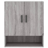 Armadietto a Muro Grigio Sonoma 60x31x70cm in Legno truciolato