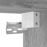 Armadietto a Muro Grigio Sonoma 60x31x70cm in Legno truciolato