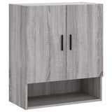Armadietto a Muro Grigio Sonoma 60x31x70cm in Legno truciolato