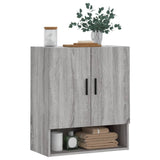 Armadietto a Muro Grigio Sonoma 60x31x70cm in Legno truciolato