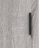 Armadietto a Muro Grigio Sonoma 60x31x70cm in Legno truciolato