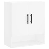 Armadietto a Muro Bianco 60x31x70 cm in Legno truciolato