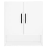 Armadietto a Muro Bianco 60x31x70 cm in Legno truciolato