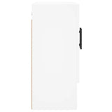 Armadietto a Muro Bianco 60x31x70 cm in Legno truciolato