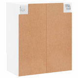 Armadietto a Muro Bianco 60x31x70 cm in Legno truciolato