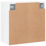 Armadietto a Muro Bianco Lucido 60x31x60 cm Legno truciolato