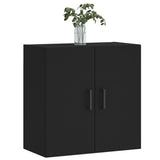 Armadietto a Muro Nero 60x31x60 cm in Legno truciolato