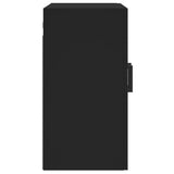 Armadietto a Muro Nero 60x31x60 cm in Legno truciolato