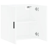 Armadietto a Muro Bianco 60x31x60 cm in Legno truciolato