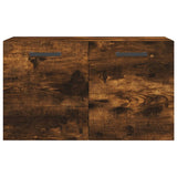 Mobile a Parete Rovere Fumo 60x36,5x35 cm in Legno truciolato
