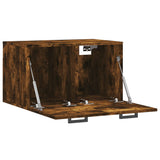 Mobile a Parete Rovere Fumo 60x36,5x35 cm in Legno truciolato