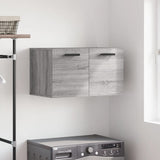 Mobile a Parete Grigio Sonoma 60x36,5x35cm in Legno truciolato