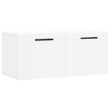 Mobile a Parete Bianco 80x36,5x35 cm in Legno truciolato
