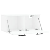 Mobile a Parete Bianco 80x36,5x35 cm in Legno truciolato