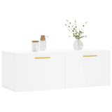 Mobile a Parete Bianco 100x36,5x35 cm in Legno truciolato