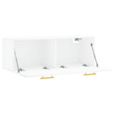 Mobile a Parete Bianco 100x36,5x35 cm in Legno truciolato