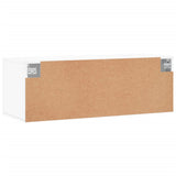 Mobile a Parete Bianco 100x36,5x35 cm in Legno truciolato