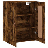 Mobile a Parete Rovere Fumo 69,5x34x90 cm in Legno truciolato