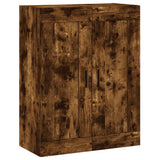 Mobile a Parete Rovere Fumo 69,5x34x90 cm in Legno truciolato