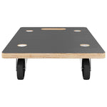 Pedane di Trasporto 2 pz Rettangolari 60x40x11,5 cm 250 kg