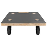 Pedane di Trasporto 2 pz Rettangolari 60x40x11,5 cm 250 kg