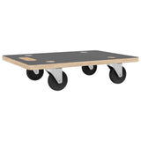 Pedane di Trasporto 2 pz Rettangolari 60x40x11,5 cm 250 kg