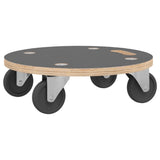 Pedane di Trasporto 2 pz Rotonde 38x11,5 cm 250 kg