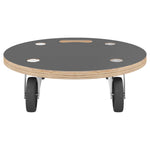 Pedane di Trasporto 2 pz Rotonde 38x11,5 cm 250 kg