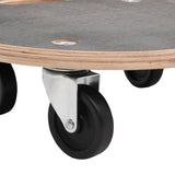 Pedane di Trasporto 2 pz Rotonde 38x11,5 cm 250 kg