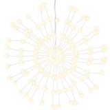 Illuminazioni di Natale Galassia 140 LED 2pz Bianco Caldo 17 cm