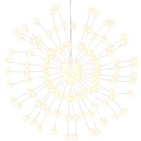 Illuminazioni di Natale Galassia 140 LED 8pz Bianco Caldo 17 cm