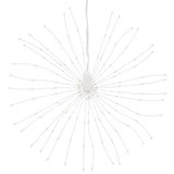 Illuminazioni di Natale Galassia 140 LED 8pz Bianco Caldo 17 cm