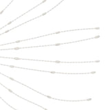 Illuminazioni di Natale Galassia 140 LED 8pz Bianco Caldo 17 cm