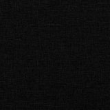 Letto da Giorno Nero 90x190 cm in Tessuto