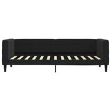 Letto da Giorno Nero 80x200 cm in Velluto