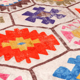 Tappeto Lavabile Multicolore  120 cm Antiscivolo
